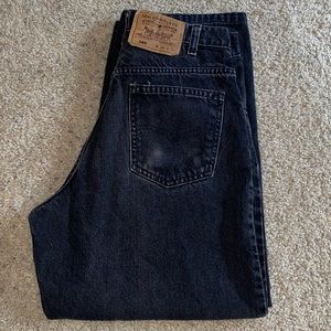 Vintage Black Levi 580s